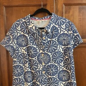 Boden Blue and White Dress, US 16 (UK20).